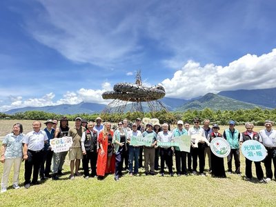 縱谷大地藝術季帶動地方振興 花蓮光復設置3作品