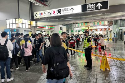 桃園火車站2樓餐飲店清晨火警　自動灑水撲滅無傷亡