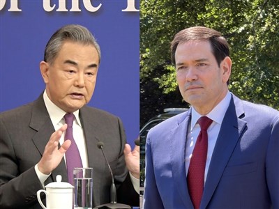 美國務院:盧比歐王毅通話 討論建立戰略穩定重要性
