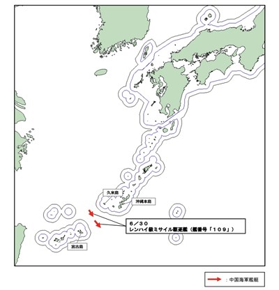 中國7艘軍艦部署西太平洋　一週穿越日本4要道