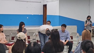 基隆幼兒園涉虐童 謝國樑鞠躬向家長道歉