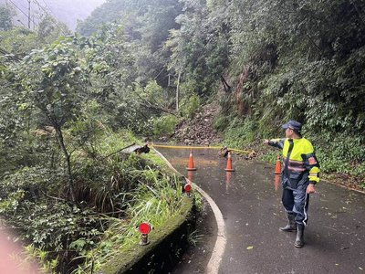 颱風巴威來襲 3縣市29條土石流紅色警戒