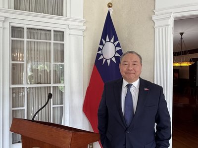 俞大㵢促美台投資 盼參院今年通過避免雙重課稅法案