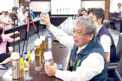 台南城西掩埋場遭指排汙水 市府:放流水符合標準