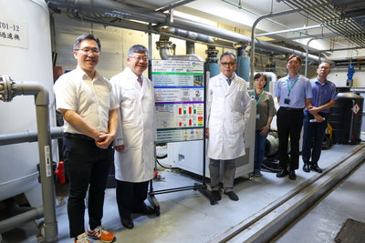 淨零碳排 輔大醫院打造低碳智慧化污水處理場域