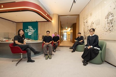 台灣當代藝術進駐金融機構 近距離賞畫