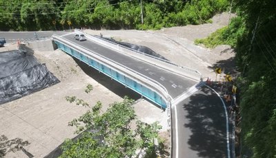 南投仁愛鄉新建親霧橋通車 同步提升抗洪能力