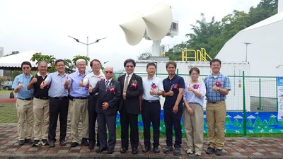 氣象署首座移動式雷達啟用  先落腳雲林湖山水庫