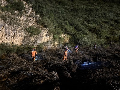 甘肅大雨山洪 渭源縣一景區10人罹難
