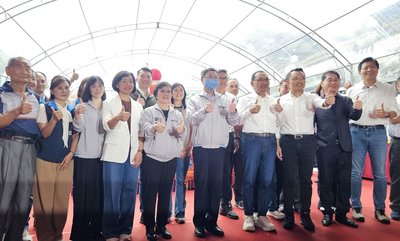 卓揆抱病出席新北105市道動土　預計2030年完工