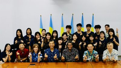台灣青年赴帛琉健康探查　期望深化醫衛合作