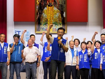 江啟臣問政說明會清水出發 何欣純陪伴親子歡度假日