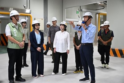 蕭副總統參訪屏東國際包裝廠冷鏈物流 116年2月營運