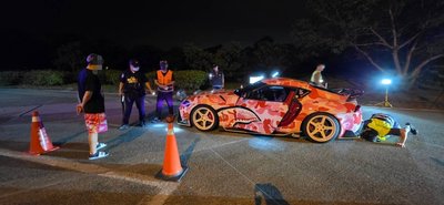 中部國道服務區車聚亂象　警週六夜舉發44件違規