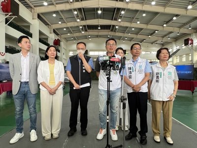 經濟委員會考察台中  鄭照新盼整個帶動無人機產業