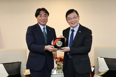日本沼津市長訪台南 盼促進觀光與產業合作