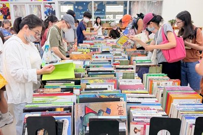 桃園好書交換日吸引5878人　換書近2.8萬冊
