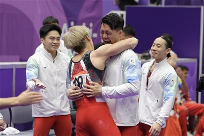 李智凱、唐嘉鴻扮稱職老大哥　亞運競技體操男團奪銅關鍵