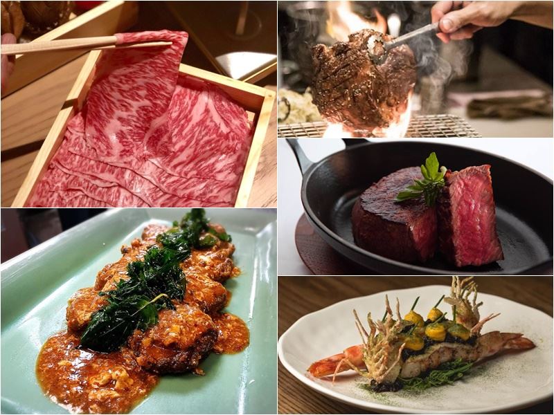 台北米其林指南14日下午發布,共20間餐廳入選。(圖取自各家餐廳臉書 www.facebook.com)