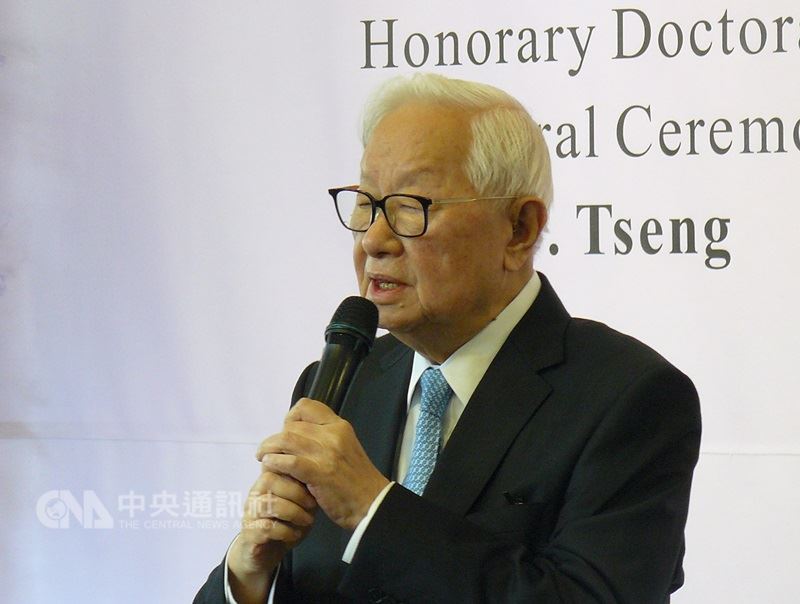 台積電董事長張忠謀接受英國金融時報訪問指出,美中貿易戰很可能影響蘋果供應鏈,是他未曾面臨過的挑戰。(中央社檔案照片)
