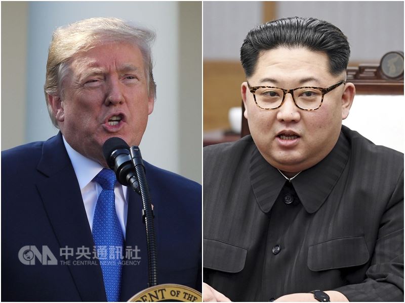白宮副發言人表示,川普(左)與金正恩(右)會面地點選在新加坡,是參考兩岸領導人首次會面的「馬習會」。(檔案照片、兩韓峰會共同採訪團提供)