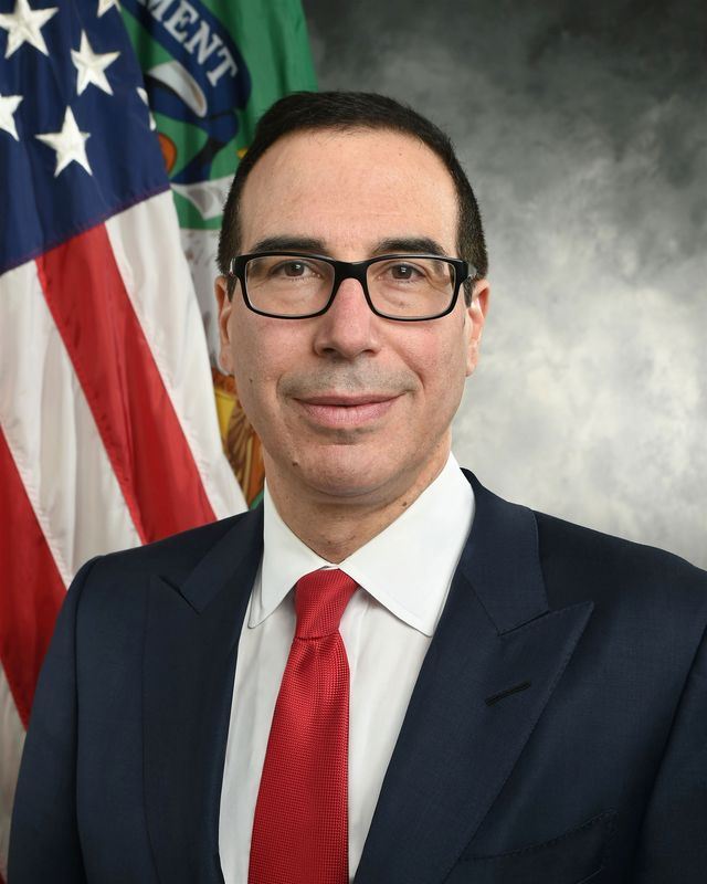 美國財政部長梅努欽表示,美中談判代表19日達成共識,讓貿易戰暫停。(圖取自維基共享資源,版權屬公眾領域)