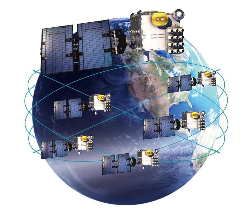 福衛七號六枚衛星。(國家太空中心提供)