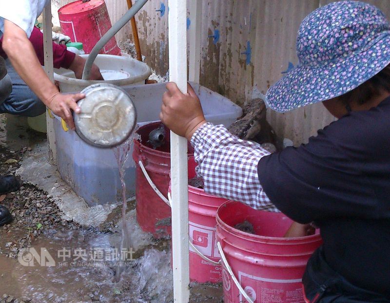 除了自家,也應主動清除住家附近積水容器,避免病媒蚊孳生。(中央社檔案照片)