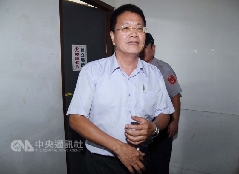 台北市副市長、北農董事長陳景峻19日說,北農董事長由行政院農業委員會農糧署主任秘書,也是北農公股代表翁震炘(圖)代行職務。中央社記者王飛華攝107年9月19日