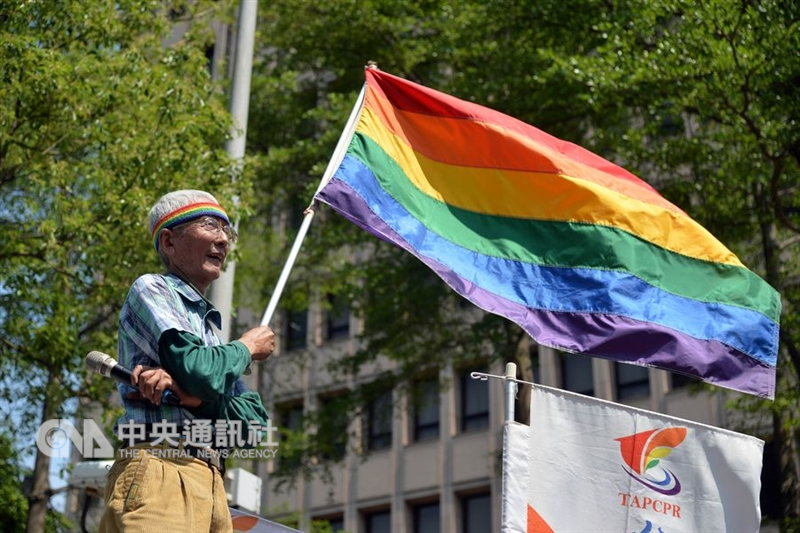 歐盟和聯合國人權高級專員辦事處共同推出人權鬥士故事影片計畫，收錄全球各地人權鬥士的故事，台灣同志運動先驅祁家威也在列。（中央社檔案照片）