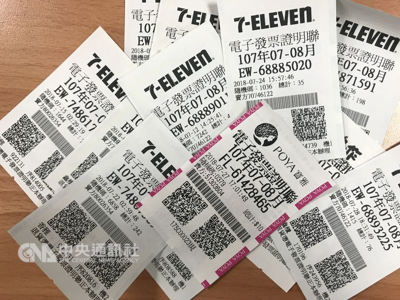 7、8月統一發票11張千萬元特別獎,仍有8張未兌領。(中央社)