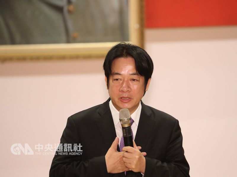 行政院長賴清德24日口頭請辭。(中央社檔案照片)