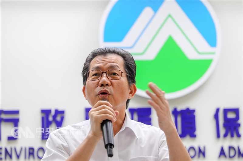 環保署長李應元請辭獲准。(中央社檔案照片)