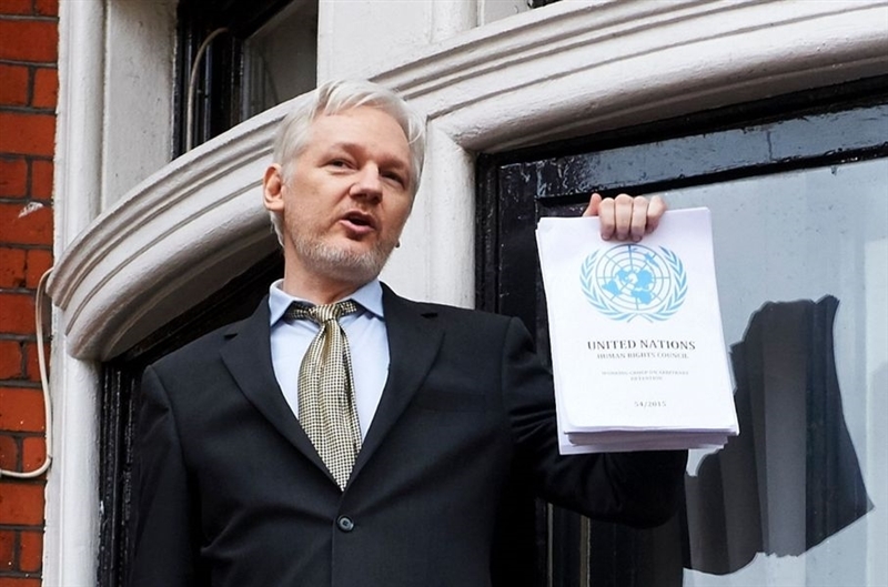 澳洲人亞桑傑是維基解密的創辦人。(圖取自twitter.com/wikileaks)