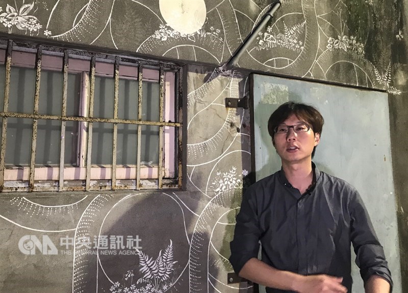 圖為高雄氣爆自救會長陳冠榮。(中央社檔案照片)