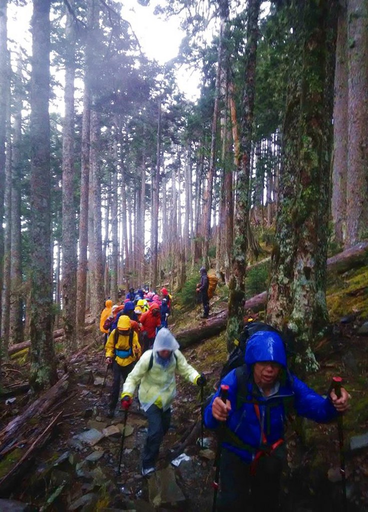 台灣群山圍繞,擁有五大山脈及豐富山林資源,加上百岳盛名美景,給不少登山客挑戰自我的機會,但如何減少死亡山難發生,著名女性登山家江秀真認為應「重啟嚮導制度」。(歐陽台生提供)中央社 108年1月29日