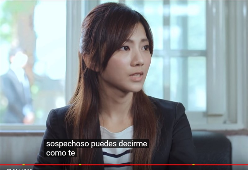 西班牙語配音版的「新世界」正在南加州聖巴巴拉市熱播,觀眾不只看到「豆花妹」蔡黃汝開口講西語,許多台灣美景與風情也跨國播送。(圖取自TTV 台視官方頻道 YouTube頻道網頁)
