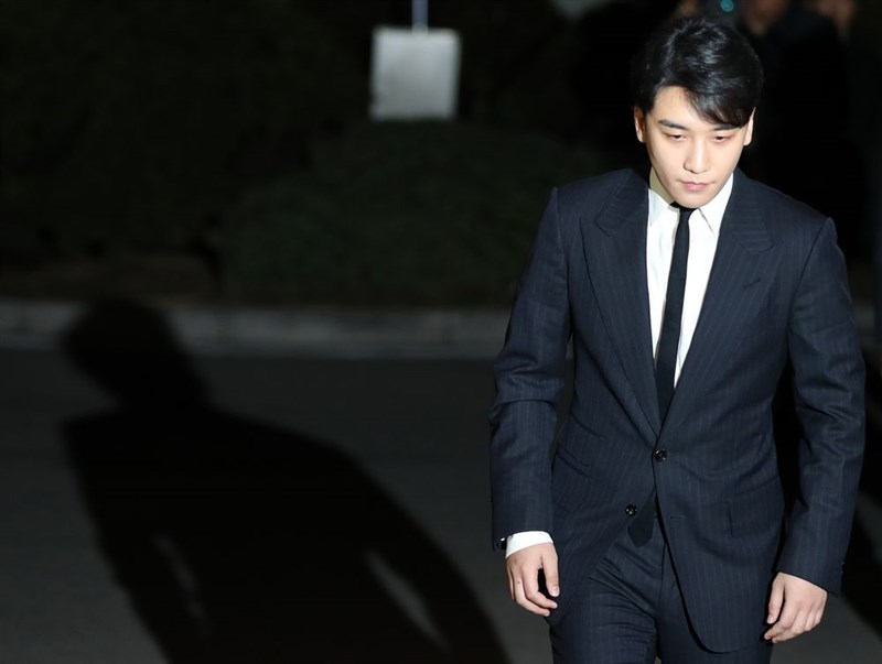南韓天團BIGBANG成員之一勝利捲入暴力、性招待等醜聞,如今風暴越演越烈。(檔案照片/韓聯社提供)