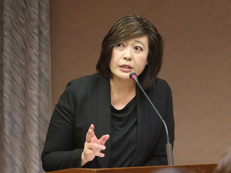 因假新聞、假訊息處理惹議,NCC主委詹婷怡已主動向行政院請辭。(中央社檔案照片)