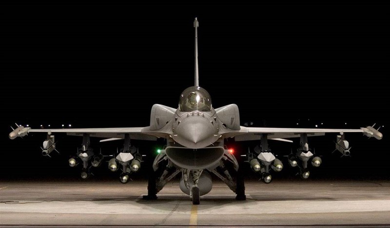 圖為F-16V戰機。(圖取自洛克希德馬丁公司網頁lockheedmartin.com)
