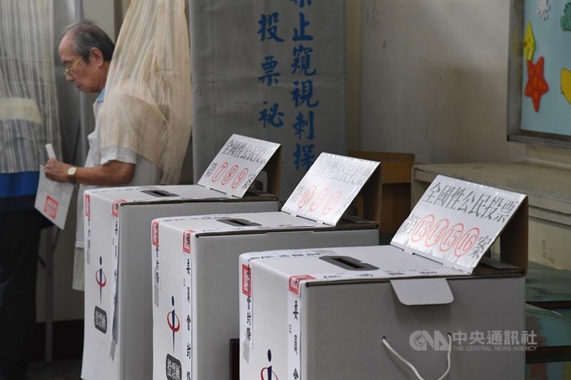 行政院會11日通過公投法修正草案,新增連署須附身分證影本的規定;此外也新增人權不得公投,並規定延長準備期、公投可與選舉脫鉤、投票當日不得宣傳、縮短主文等規定。(中央社檔案照片)