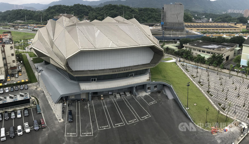台北流行音樂中心表演廳完工後預計可容納6000人，台北市表演場地可望增添新地標。（檔案照片）中央社 108年4月21日