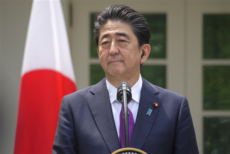 安倍晉三是日本首位二戰結束後出生的首相。(中央社檔案照片)