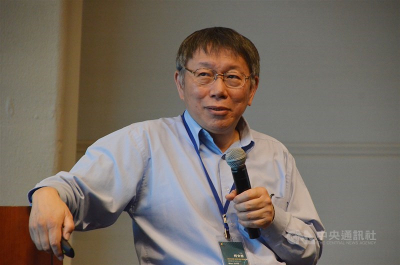 對於是否投入2020年總統大選,台北市長柯文哲說,他如同日本戰國時代的武將織田信長,時機一到就出兵。(中央社檔案照片)