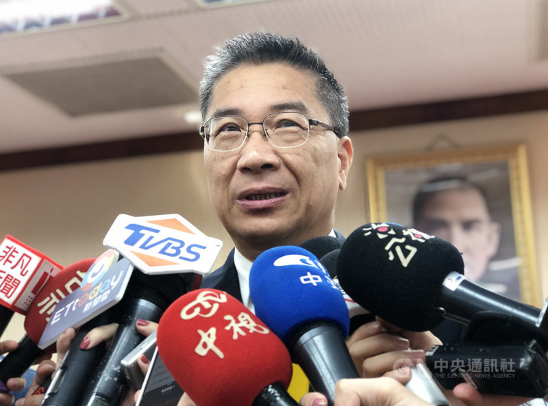 內政部長徐國勇16日表示,預計9月完成數位身分證最細部的規劃,包括樣張。中央社記者王承中攝 108年5月16日