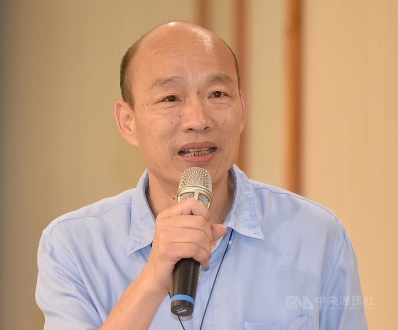 監察院14日公布最新一期廉政專刊,並公布民進黨籍前行政院長賴清德、國民黨籍前新北市長朱立倫、國民黨籍高雄市長韓國瑜(圖)申報存款。(中央社檔案照片)