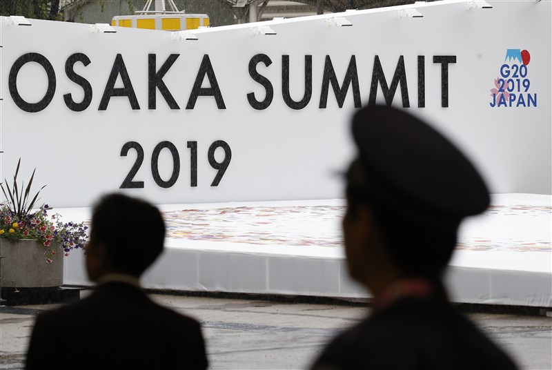 20國集團(G20)領袖高峰會28至29日將在日本大阪登場,由日本首相安倍晉三主持。(共同社提供)