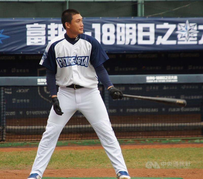 中職選秀近年高中生受青睞,今年破紀錄33人報名,圖為劉基鴻。(中央社檔案照片)