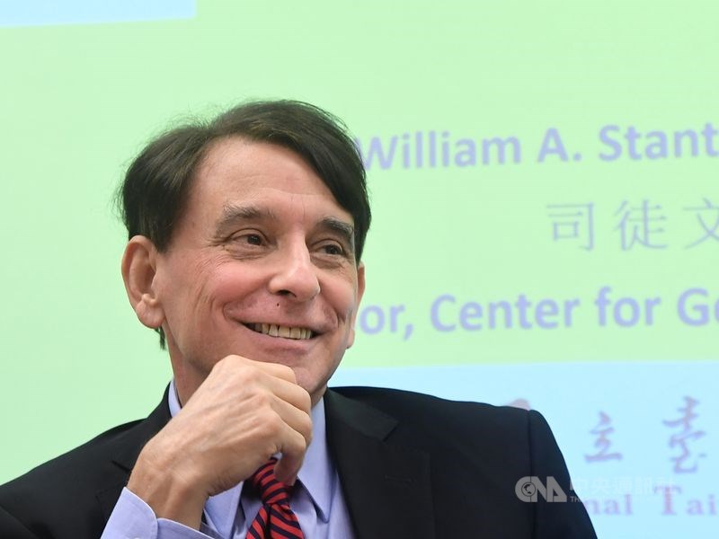 美國在台協會台北辦事處前處長司徒文將於16日接任陽明大學副校長。(中央社檔案照片)