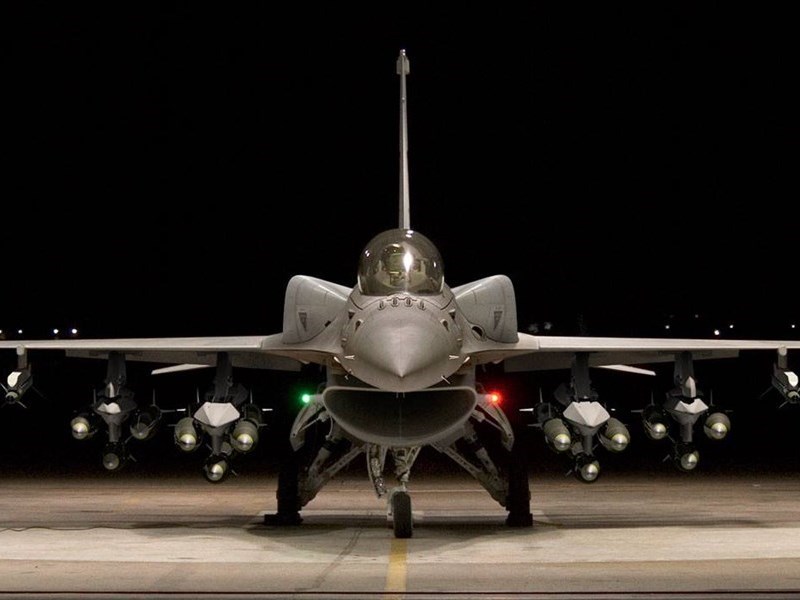 F-16V被稱為是「亞洲最強中輕型戰機」,讓國軍戰力全面升級強化。(圖取自facebook.com/lockheedmartin)